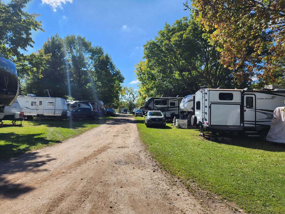 See Our Cedar Springs, Michigan RV Park Map