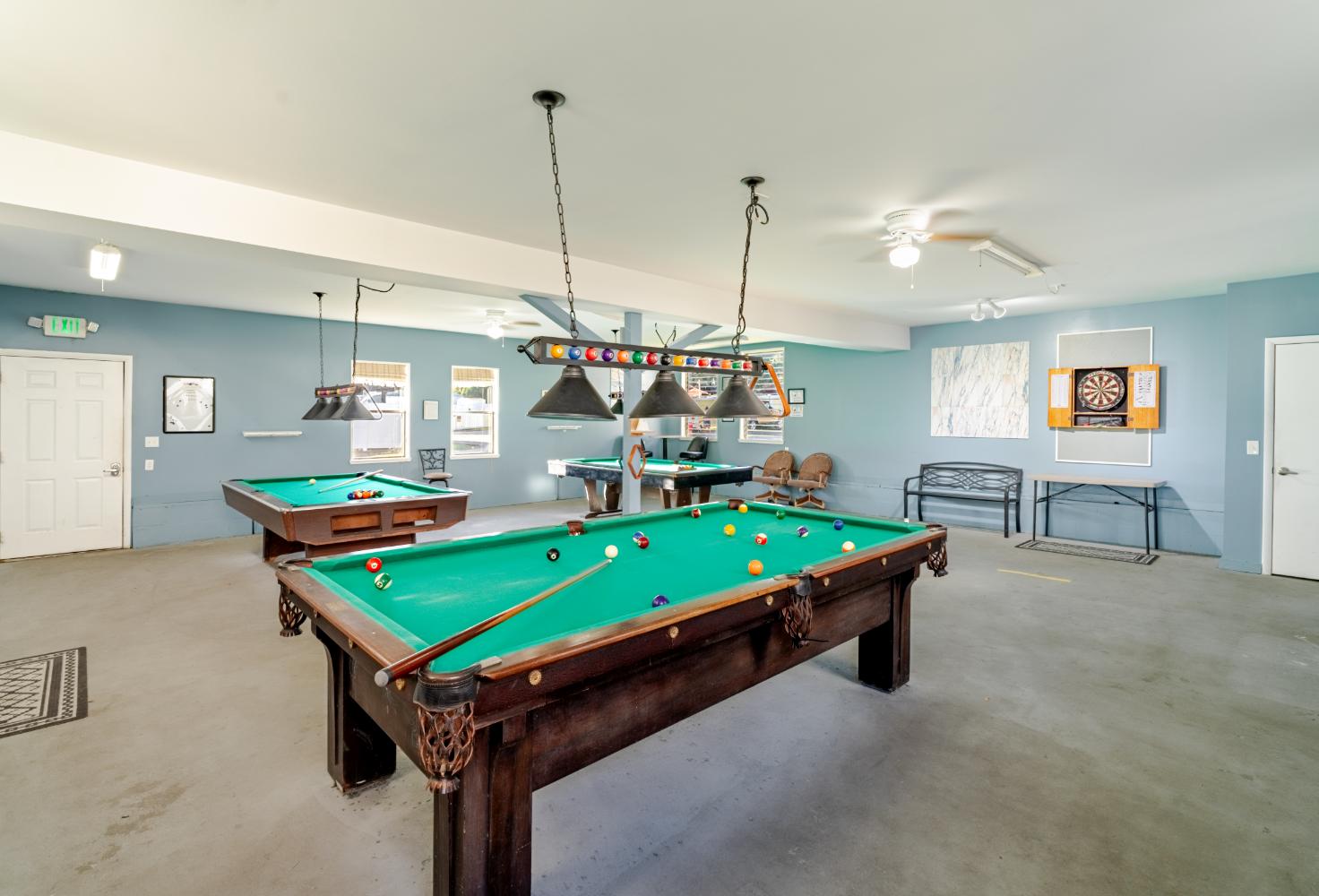 Duckys Day Off - 17 Pool tables at our Zephyrhills, FL RV Park