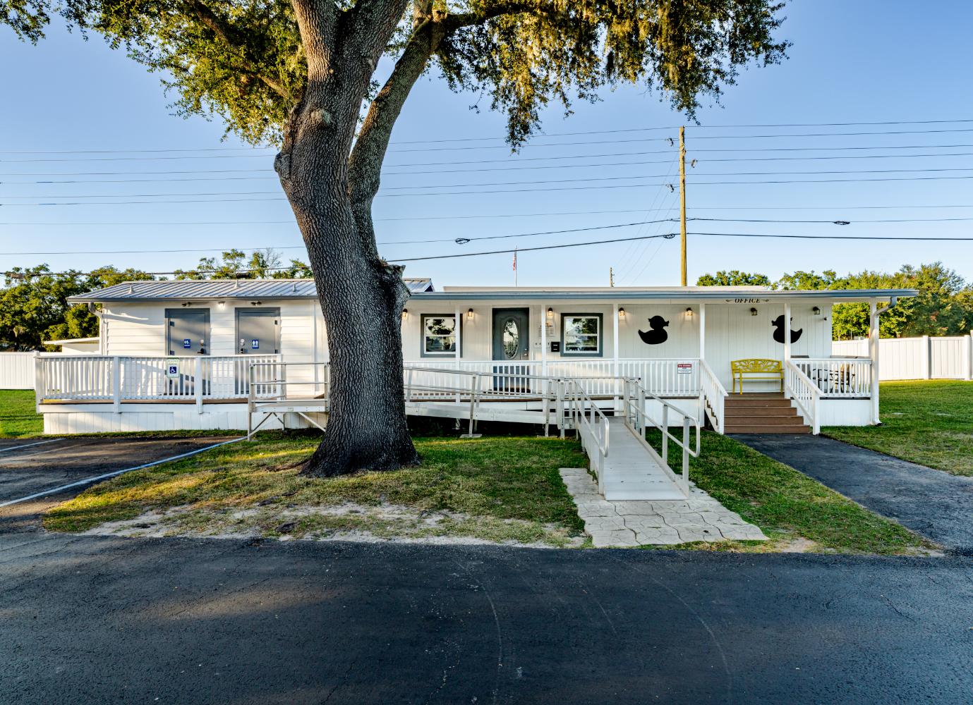 Duckys Day Off - 2 Front Office at our RV Park near Tampa