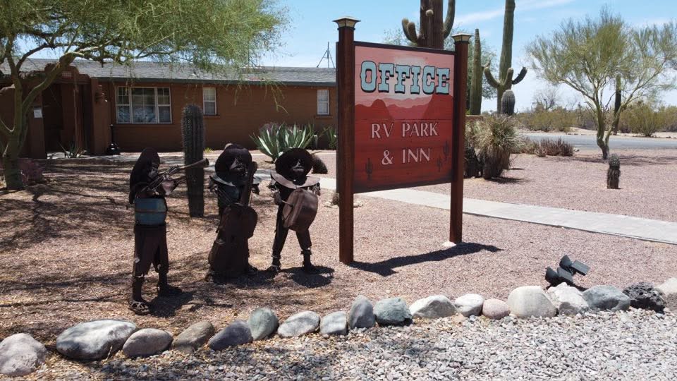 Enjoy our RV Park between Phoenix and Tucson