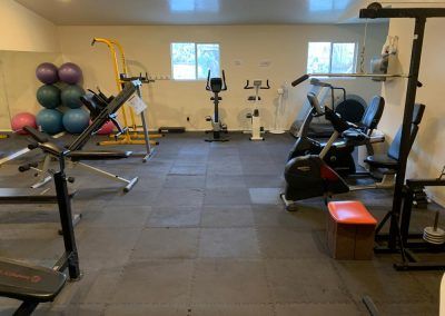 Workout Gym at Tucson, Arizona RV Park