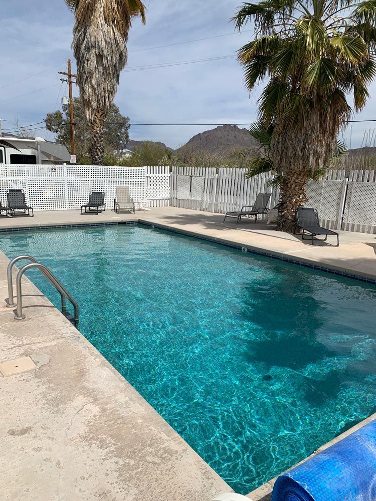 Pool in Tucson RV Park